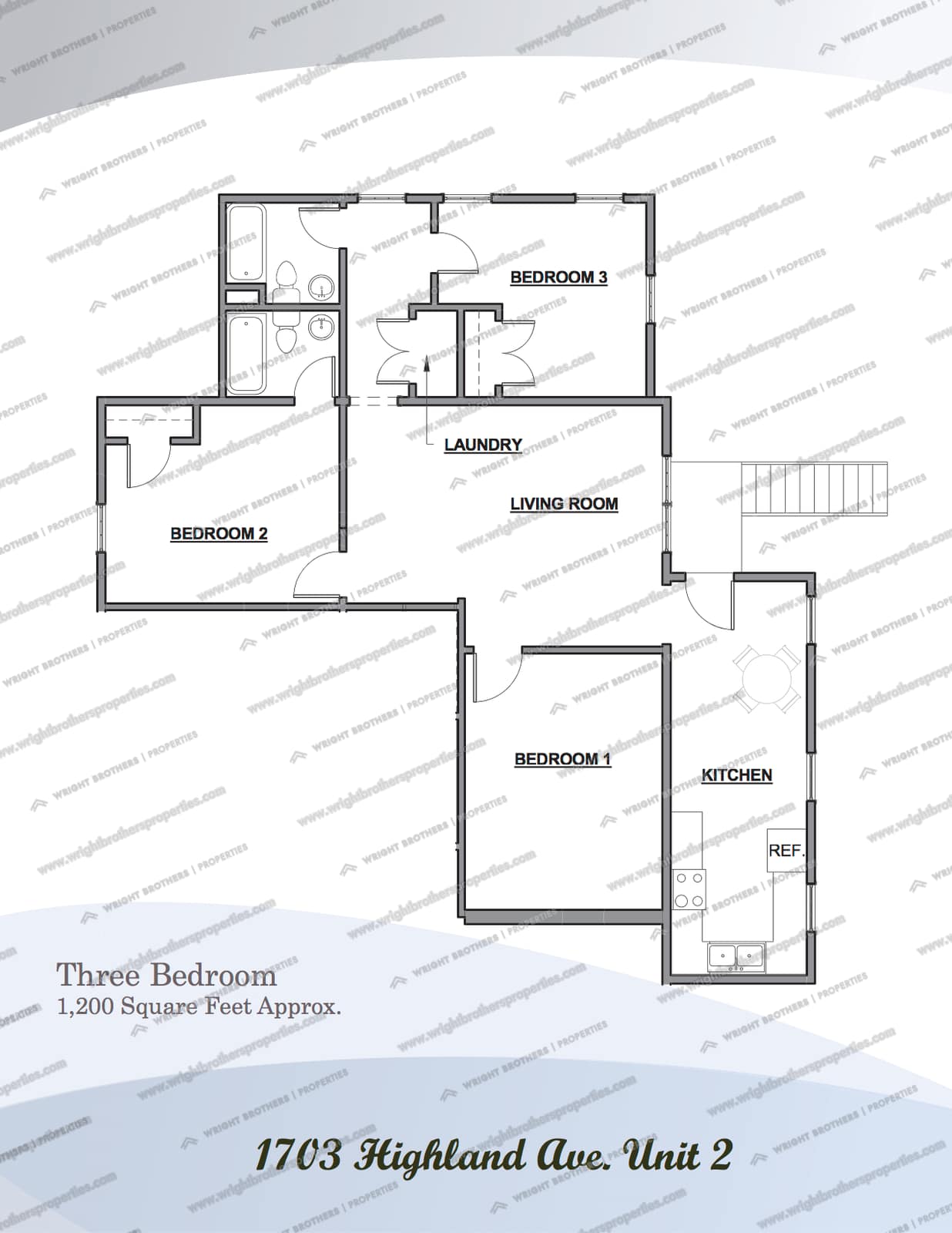 1703 Highland #2, apartment photo 4