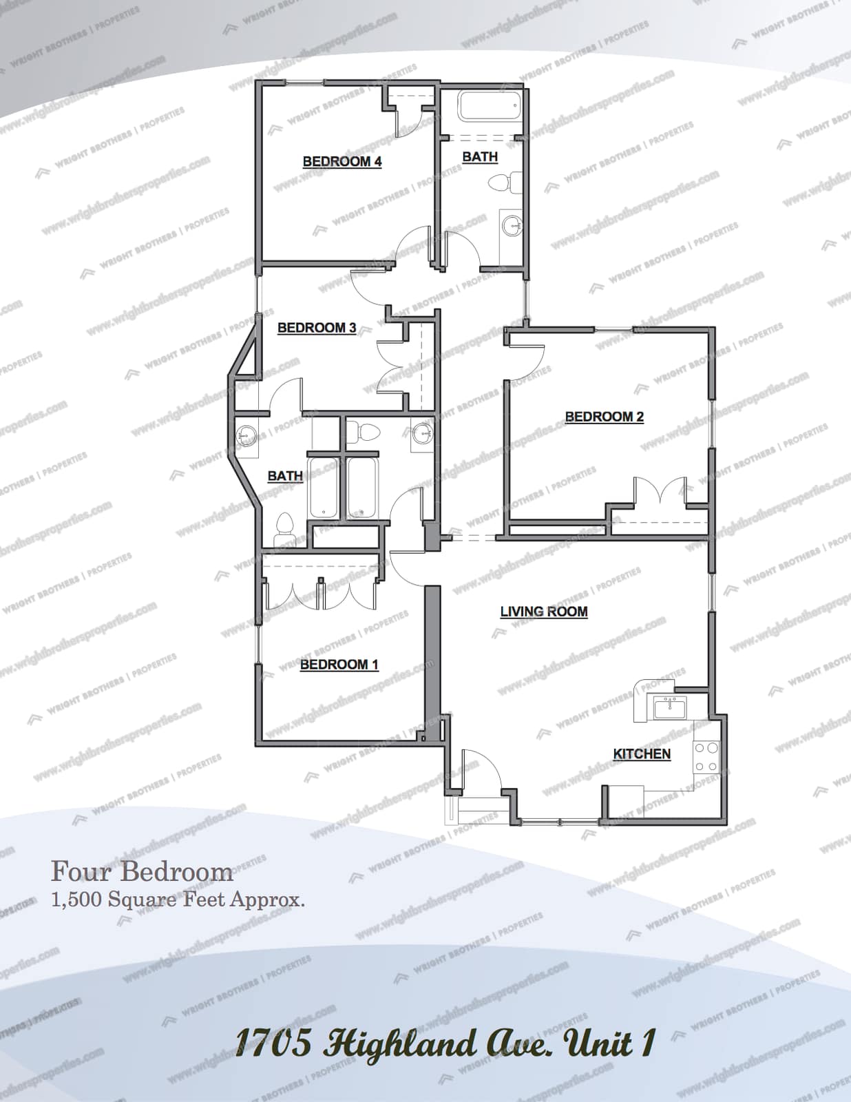 1705 Highland #1, apartment photo 13