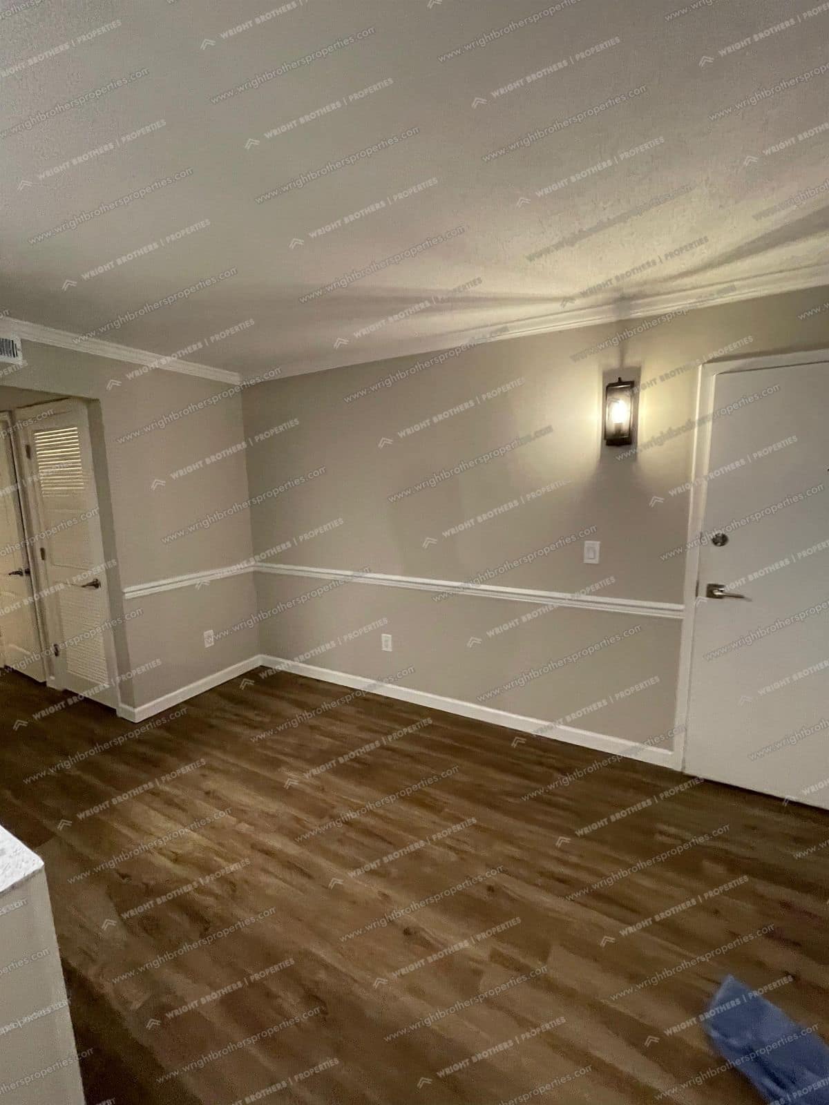 Living area by the front door